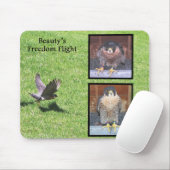 Beauty Freedom Flight Mousepad Muismat (Met muis)