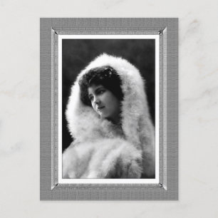  Beauty - Gentle Beauty - in zwart-wit Briefkaart