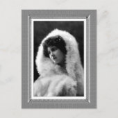  Beauty - Gentle Beauty - in zwart-wit Briefkaart (Voorkant)