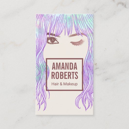 Beauty Girl Makeup Artist & Hair Salon Loyalty (Voorkant)