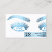 Beauty Glam Professional | Glitzy Robin Egg Blue Visitekaartje (Voorkant)