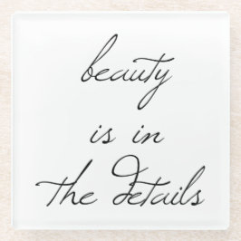 Beauty Glass Onderzetter