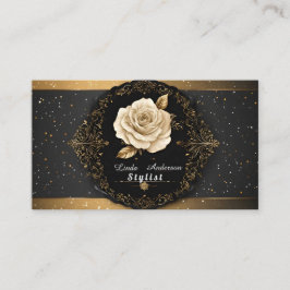 💅 Beauty Glow Salon Elegantie ✨ Modern Persoonlij Visitekaartje