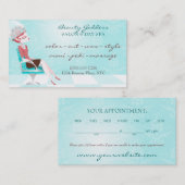 Beauty Goddess Benoeming Afsprakenkaartje (Voorkant / Achterkant)