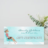 Beauty Goddess Gift Certificate (Staand voorkant)