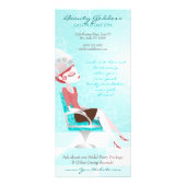 Beauty Goddess Salon Coupons Reclamekaart (Achterkant)