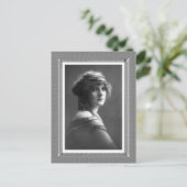  Beauty - Gypsy - in zwart-wit Briefkaart (Staand voorkant)