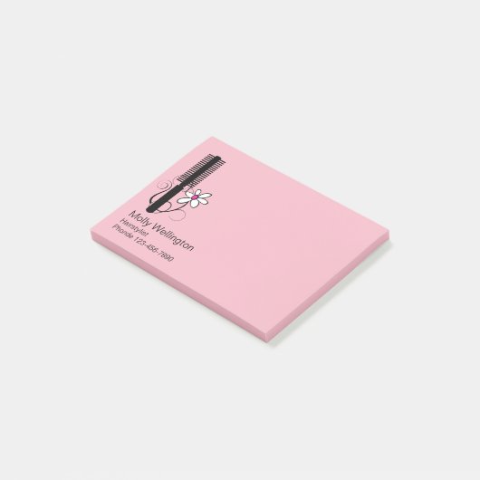 Beauty Haarstylist Post-it® Notes (Schuin)