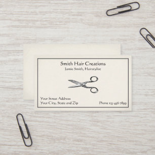 Beauty Hair Dresser Salon Visitekaartje
