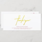 Beauty Hair & Make-up Bedankt Cadeaubon (Voorkant / Achterkant)