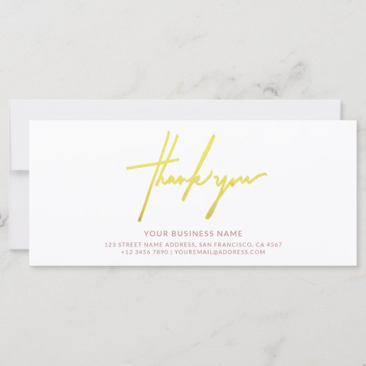 Beauty Hair & Make-up Bedankt Cadeaubon (Voorkant)