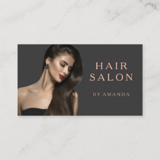 Beauty Hair Salon Business Card Visitekaartje