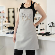 Beauty Hair Salon Neutraal Beige Moderne Typografi