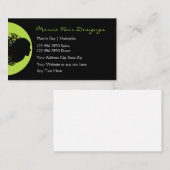 Beauty Hair Stylist Visitekaartjes (Voorkant / Achterkant)