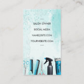 Beauty Hair Tools | Cosmetics Visitekaartje (Achterkant)