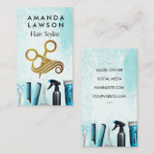 Beauty Hair Tools | Cosmetics Visitekaartje (Voorkant / Achterkant)