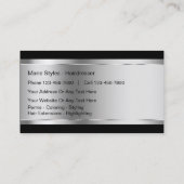 Beauty Hairdresser Visitekaartjes (Achterkant)