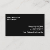 Beauty Hairdresser Visitekaartjes (Achterkant)