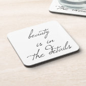 Beauty Hard Plastic Onderzetter (Linkerzijde)