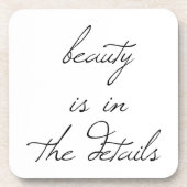 Beauty Hard Plastic Onderzetter (Voorkant)