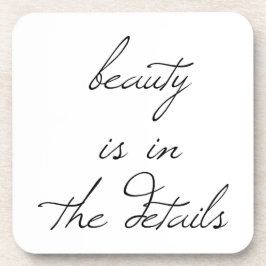 Beauty Hard Plastic Onderzetter