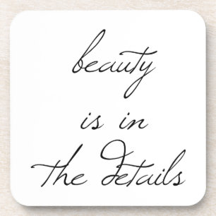 Beauty Hard Plastic Onderzetter