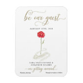 Beauty & het Beest sparen de Mededeling van de Dat Magneet (Verticaal)