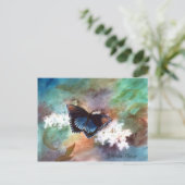 Beauty II Butterfly Briefkaart (Staand voorkant)