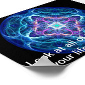 BEAUTY IN LIFE PSYCHEDELIC POSTER (Hoek)