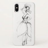 BEAUTY IN WITTE DRESS Case-Mate iPhone CASE (Achterkant)