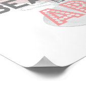 Beauty is Art Retro Quote Stylist Print (Hoek)