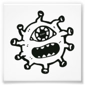 Beauty is in het oog van de Beholder Foto Afdruk (Voorkant)