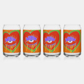 Beauty Is in the Eye of the Heart Blikvorm Glas (Voorkant)