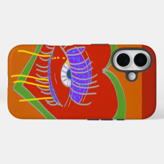 Beauty Is In the Eye of the Heart Case-Mate iPhone Case (Achterkant (horizontaal))