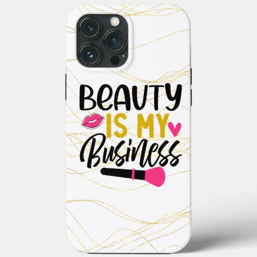 Beauty is mijn bedrijf Case-Mate iPhone case (Achterkant)