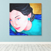 BEAUTY IS ONZE LIEFT OP GOD CANVAS AFDRUK (Insitu (Houten vloer))