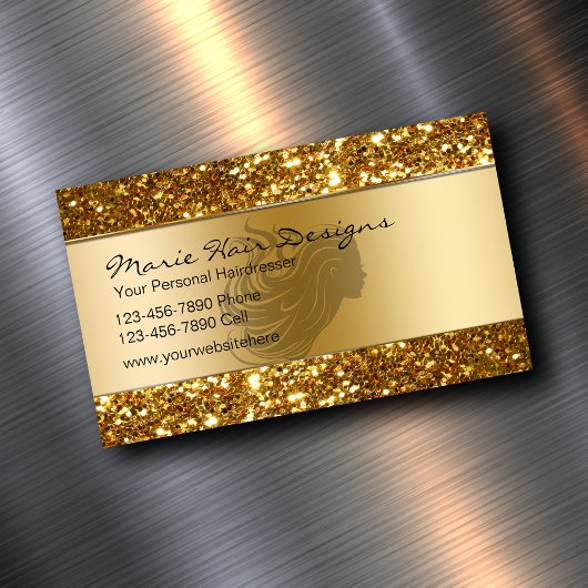 Beauty Kapper Visitekaartje Magneten