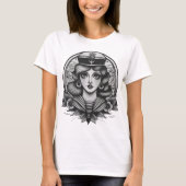 Beauty koningin t-shirt (Voorkant)