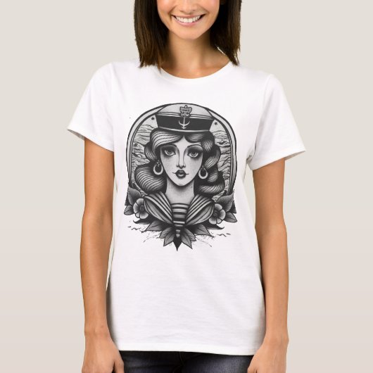 Beauty koningin t-shirt (Voorkant)