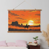 Beauty landscape western style hangend wandkleed (Slaapkamer)