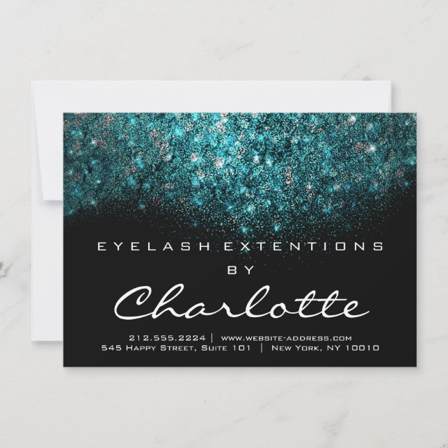 Beauty Lashes Extension Natercare Instruction Blue (Voorkant)