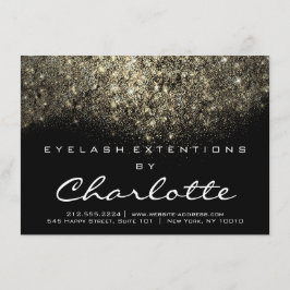 Beauty Lashes Extension Natercare Instruction Gold