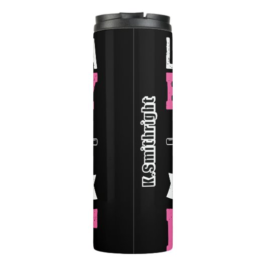 Beauty Lift als een beest Thermosbeker (Achterkant)