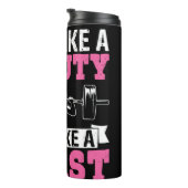 Beauty Lift als een beest Thermosbeker (Geroteerd rechts)