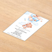 Beauty Loved Baby Shower Invitation  Acryl Uitnodigingen (Laagn)