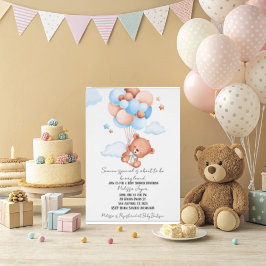 Beauty Loved Baby Shower Invitation  Kaart