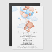 Beauty Loved Baby Shower Invitation  Magnetische Uitnodiging (Voorkant / Achterkant)