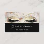 Beauty Loyalty Kaart 10 Lash Coral Roos Gray Marbl (Voorkant)