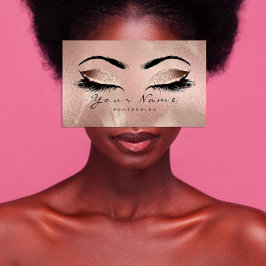 Beauty Loyalty Kaart 10 Lash Roos Gold Crown