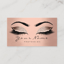 Beauty Loyalty Kaart 10 Lash Roos Gold Skinny Crow